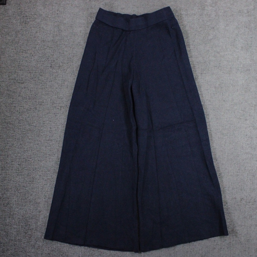 Sincerely Jules Navy Blue Knit Wide Leg Lounge Pants XL ST21921-SET